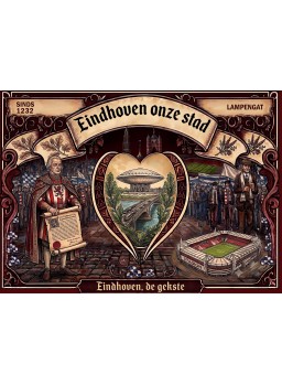 Eindhoven Onze Stad' – Unieke Wanddecoratie