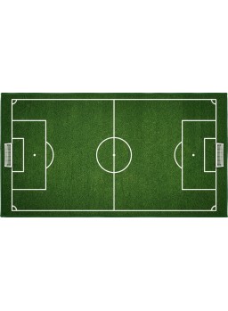 Premium Voetbalveld Speelkleed – Kindervloerkleed Groen – 133 x 190  cm Realistisch Gras-Effect