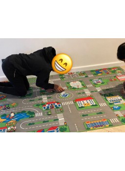 Speelkleed - city - speeltapijt - cityfun speelmat