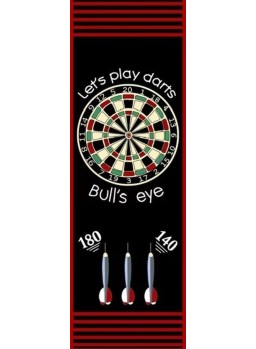 dartmat - dartkleed - Dart Vloerkleed - dartkleden