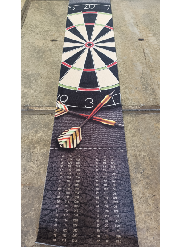 Dartmat deluxe - 60 x 300 cm