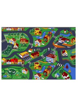 speelkleed villagefun - speeltapijt - village kleed -140 x 200 cm