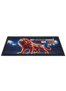 WK 2026 deurmat - droogloopmat Het Oranje Legioen WK 2026 - 45 x75 cm