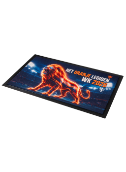 WK 2026 deurmat - droogloopmat Het Oranje Legioen WK 2026 - 45 x75 cm