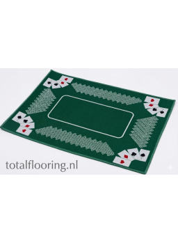 Playcarpet 4 cards kaartmat – kaartkleed -bridgekleed - 50 x 70 cm