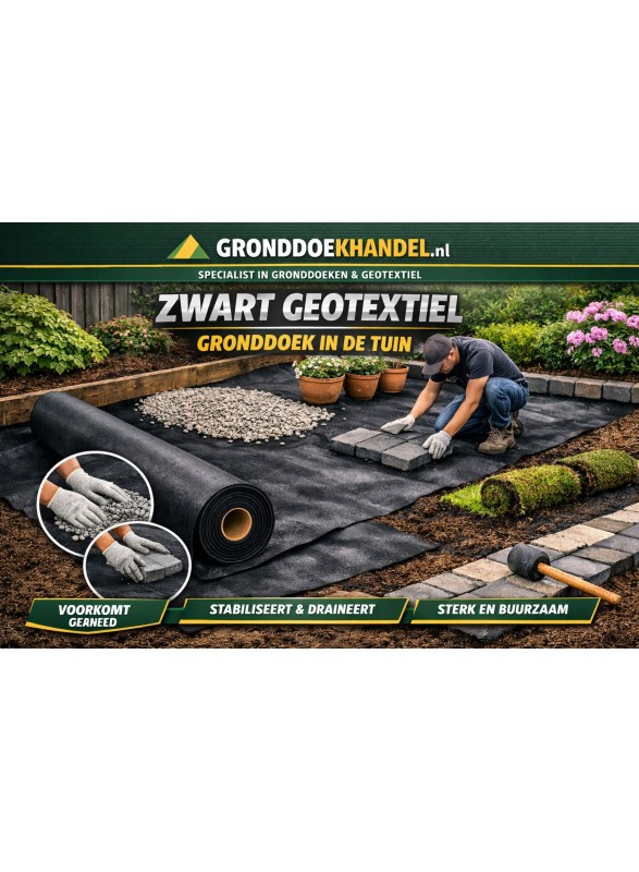 Geotextiel non-woven gronddoek - 150 gr p/m²