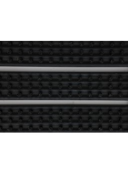 Deurmat buiten zwart - 38,5x59 cm – Fantastic borstelmat - vuilafschraper