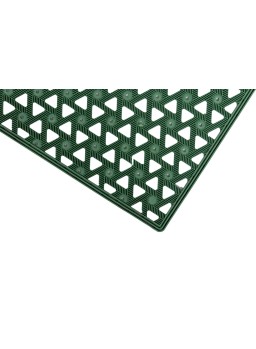 Deurmat / buitenmat - Matrix - groen - 49 x 75 cm – Green borstelmat - vuilafschraper