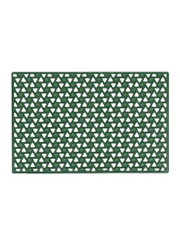 Deurmat / buitenmat - Matrix - groen - 49 x 75 cm – Green borstelmat - vuilafschraper