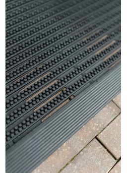 Rubber Line Rubberen Buitenmat– Heavy Duty Deurmat -– 45 x 75 cm