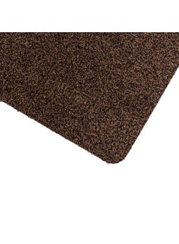 Deurmat Aquastop - 100 x 150 cm - Katoen - Antraciet - - Wasbaar