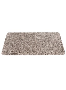 Deurmat Aquastop - 100 x 150 cm - Katoen - Antraciet - - Wasbaar