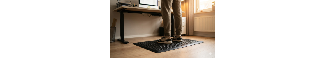 Base+ Bubble anti-vermoeidheidsmat - 60 x 90 cm - ergonomische werkmat